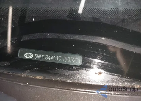 2013 Hyundai Sonata Gls из США, поврежденный, VIN 5NPEB4AC1DH803201